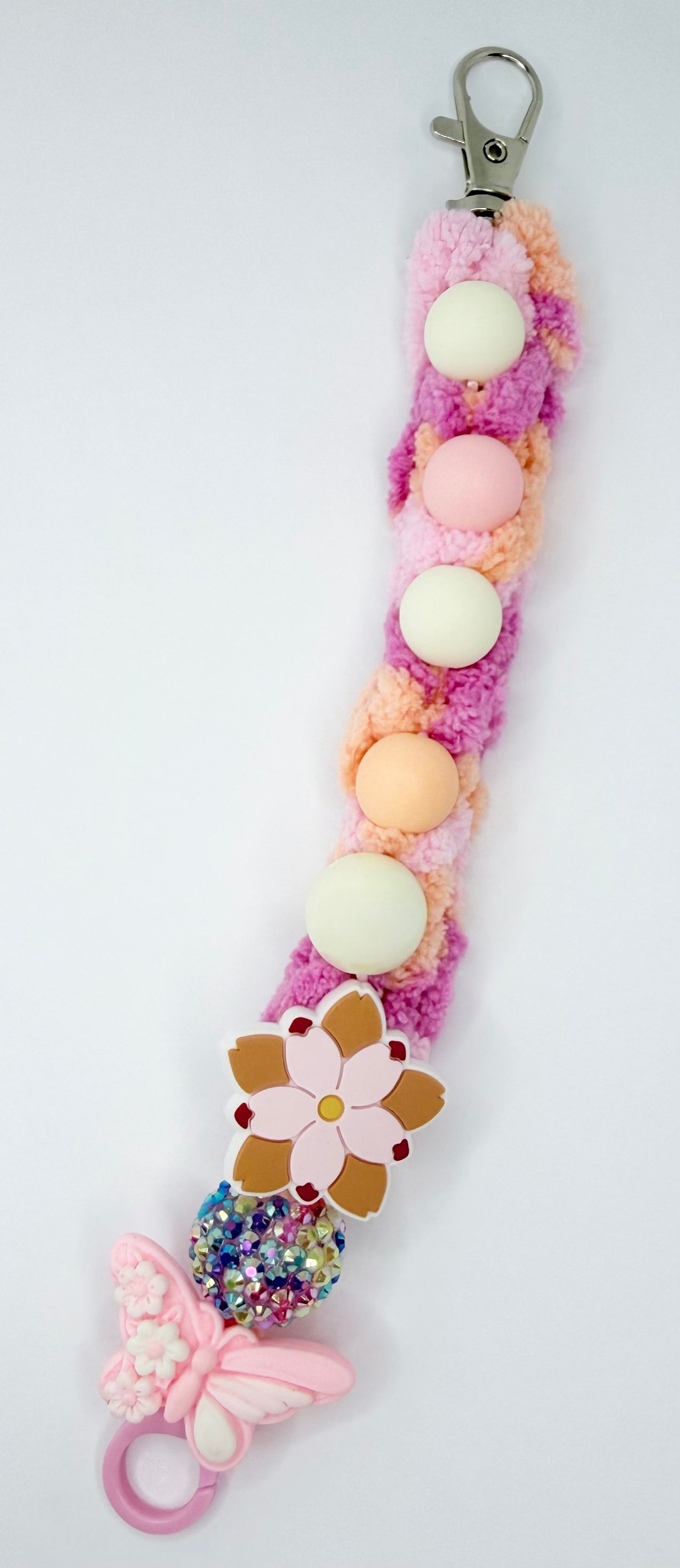 Floral Flutter Pacifier Holder