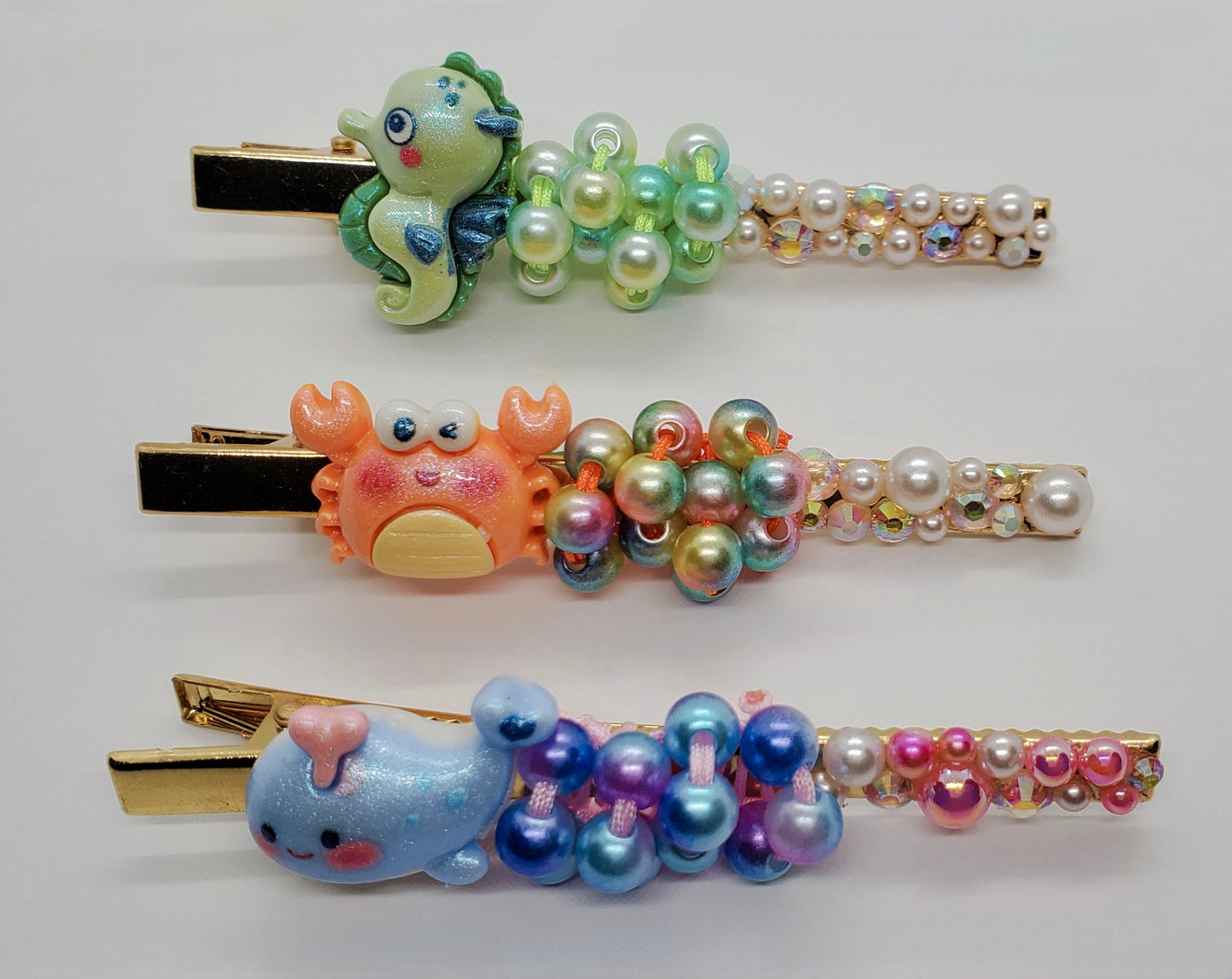 Seashells Hair Clips
