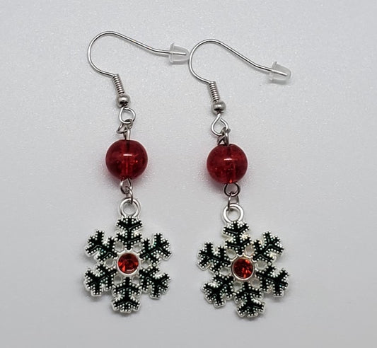 Christmas Snowflakes Earrings