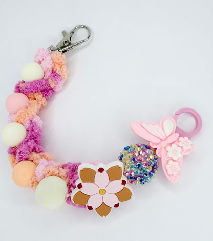 Floral Flutter Pacifier Holder