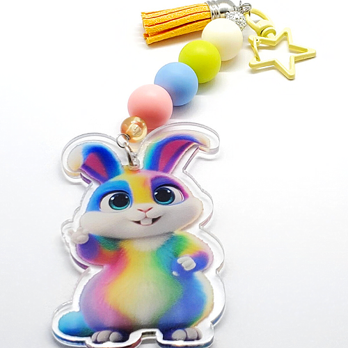 Rainbow Funny Bunny