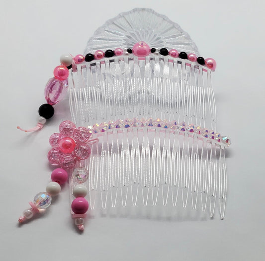 Crystal Bloom Comb