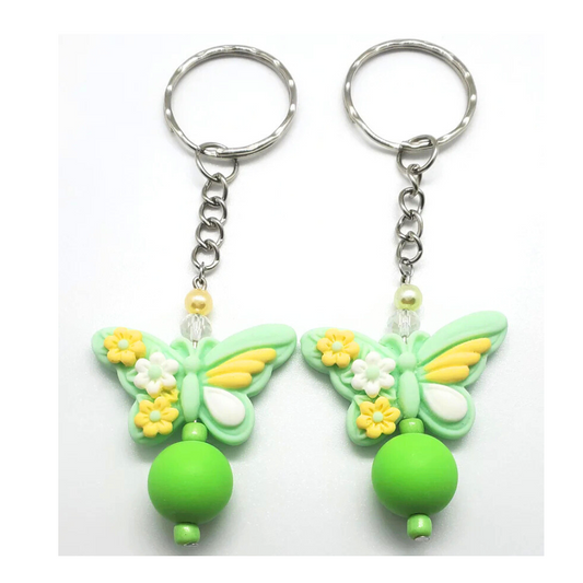 Butterfly Blooms Keychains