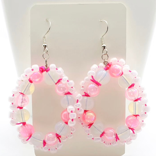 Blush Dream Hoops