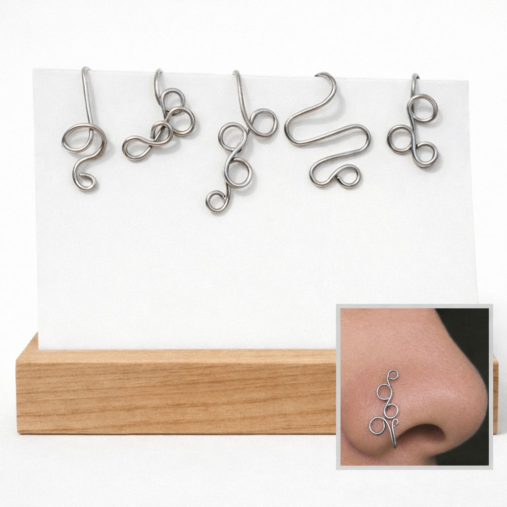 Set of Three Cuff Nose Clips